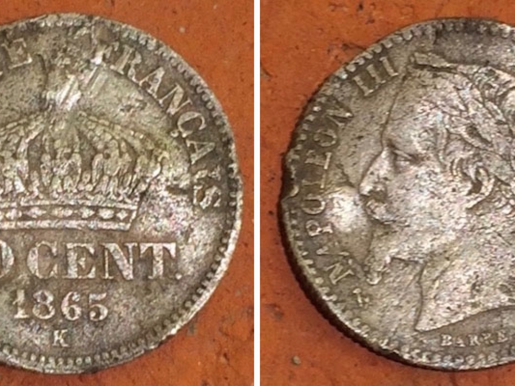 Silver Napoleon III - 50 Cent