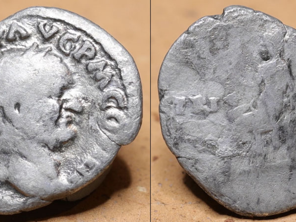 Roman Denarius Vespasianus (Titus Flavius)