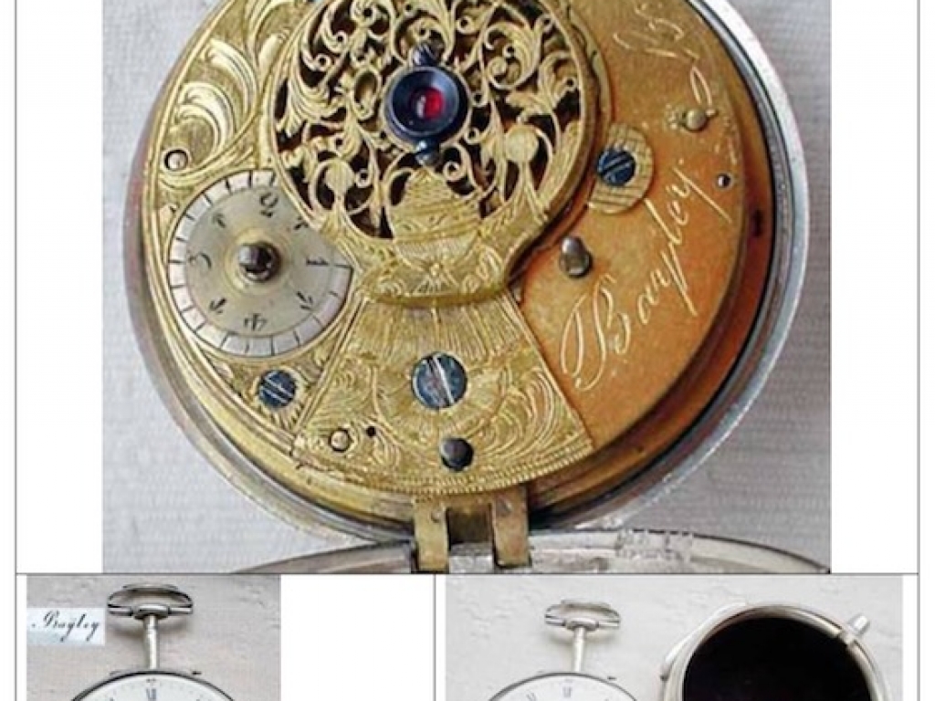 Gold plated watch key - this is the pocket watch (example)