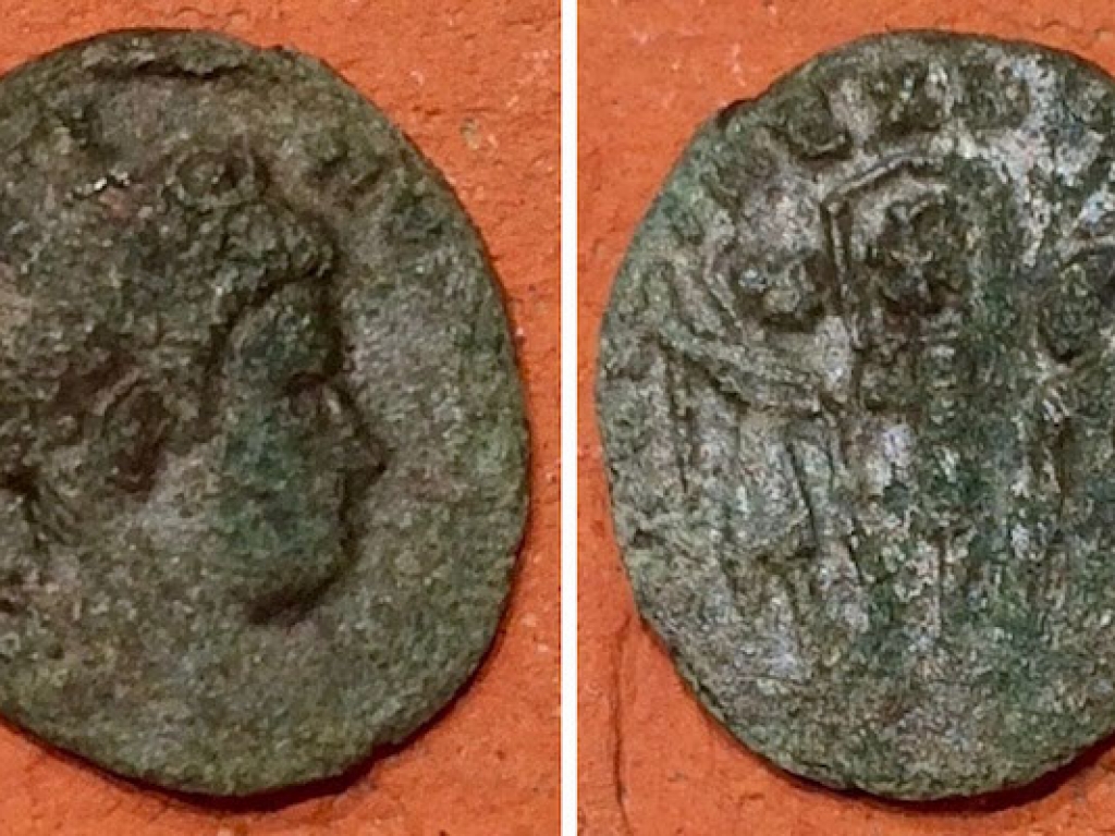 Roman coin Constantius I