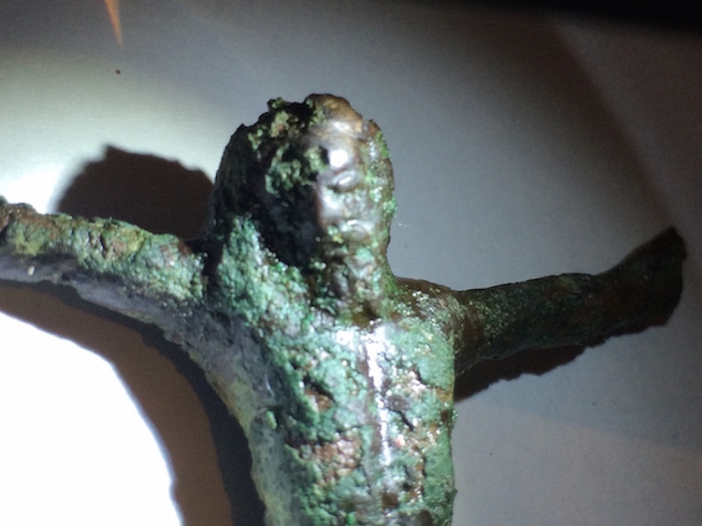 Gedetailleerde corpus zonder crucifix (Italiaans)