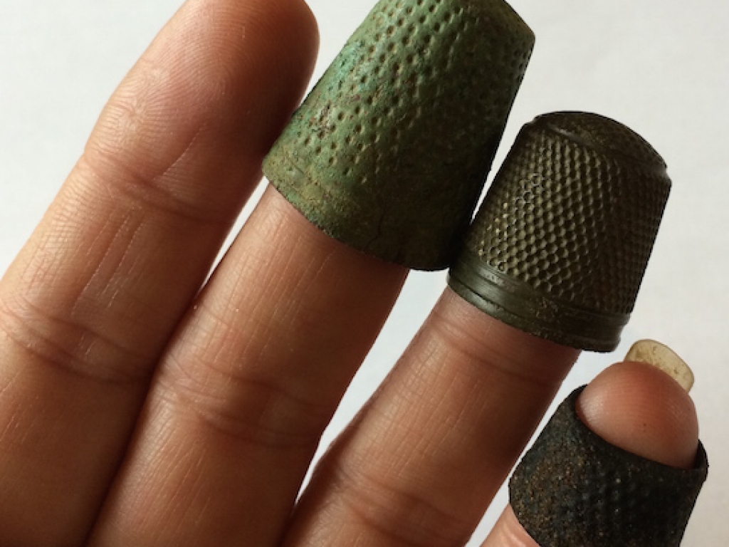 The timbles and open-ended thimble together