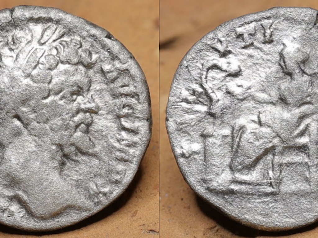 Roman denarius Septimus Severus