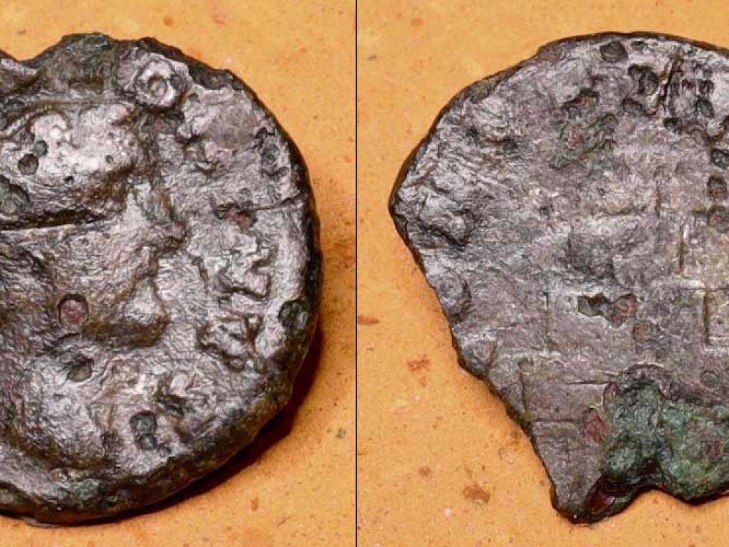 Silver plated Roman Denairus Antoninus Pius