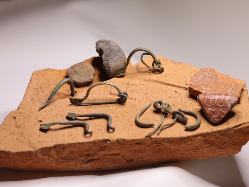 Roman Brooches and Fragments